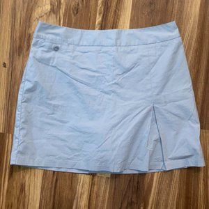 DOCKERS Light Blue Cotton Skort, Size 10